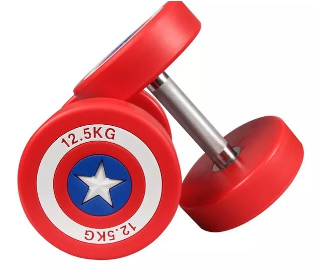 Kapitan Amerika Dumbbells, fitness sənayesində yeni bir sevimli oldu